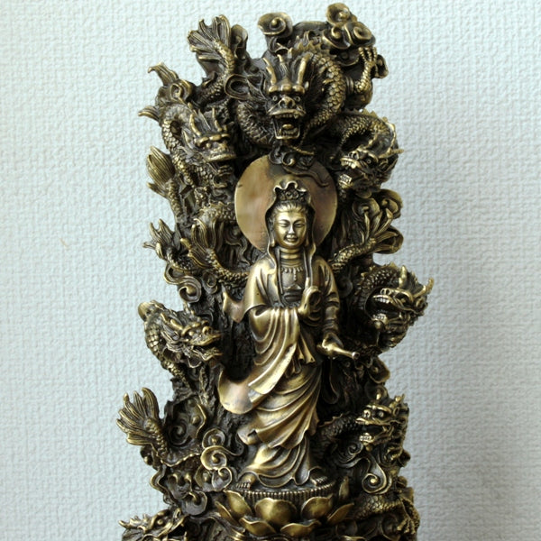 銅製 九龍観音(特大) – 株式会社廣友オンラインショップ