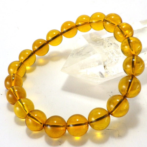 ブルーアンバー ブレスレット9mm AAAAA級 現物販売【高級ケース付き