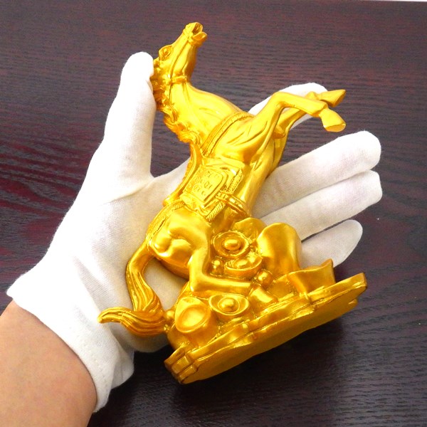 樹脂製 招財馬