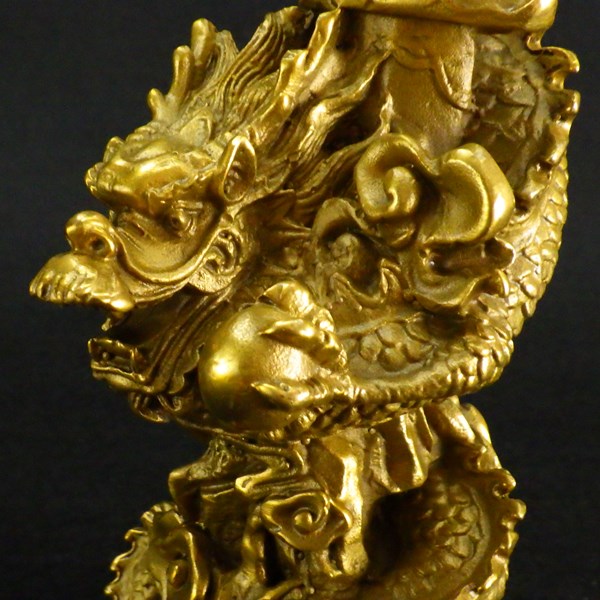 銅製　剣龍