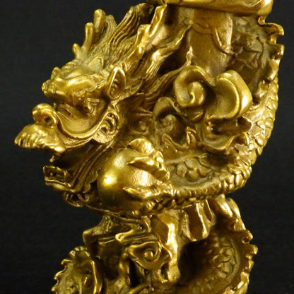 銅製　剣龍