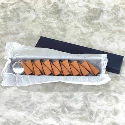 白檀コーン香(お香立て付) 15個入り【新商品】