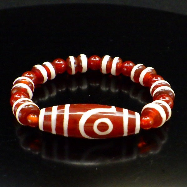 二眼天珠パワーストーンブレスレット 二眼天珠ブレスレット