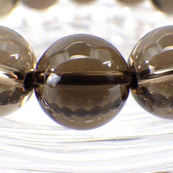 AA級 スモーキークォーツ ブレスレット12mm【紙箱付き】