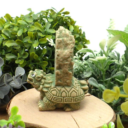 風水 贔屓 ヒイキ 石敢當(小)(緑)