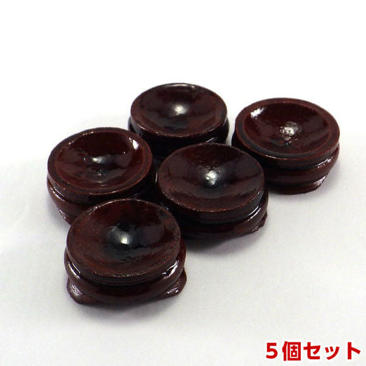 5個まとめ買い 50mm丸玉専用 木製台座
