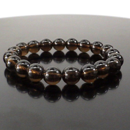 AA級 スモーキークォーツ ブレスレット10mm 【紙箱付き】