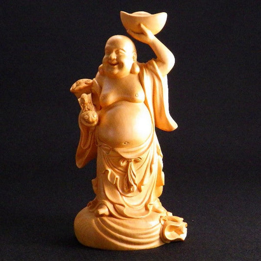 つげ上元宝布袋 濃茶 現物販売