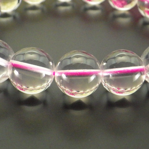 AAA級ローズクォーツブレスレット12mm【紙箱付き】