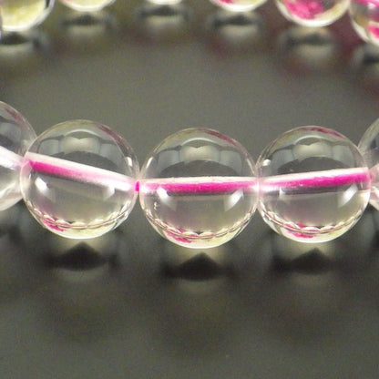 AAA級ローズクォーツブレスレット12mm【紙箱付き】