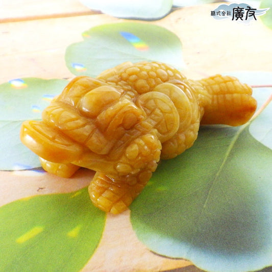 イエローアベンチュリン 三脚蛙B 現物販売