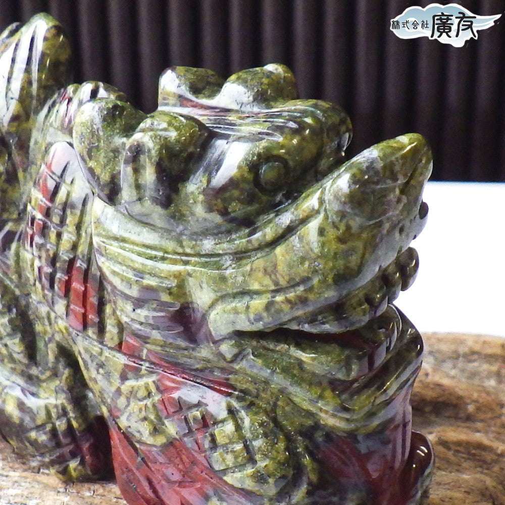 パワーストーン ドラゴンブラッドジャスパー 龍彫刻 – 株式会社