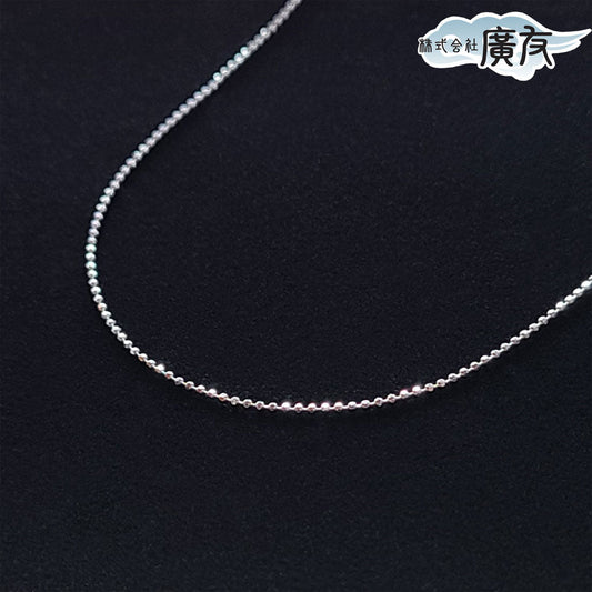 シルバーチェーン ボールチェーン ネックレス４０cm