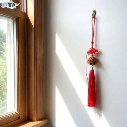 中国結 双龍彫り天球(小)