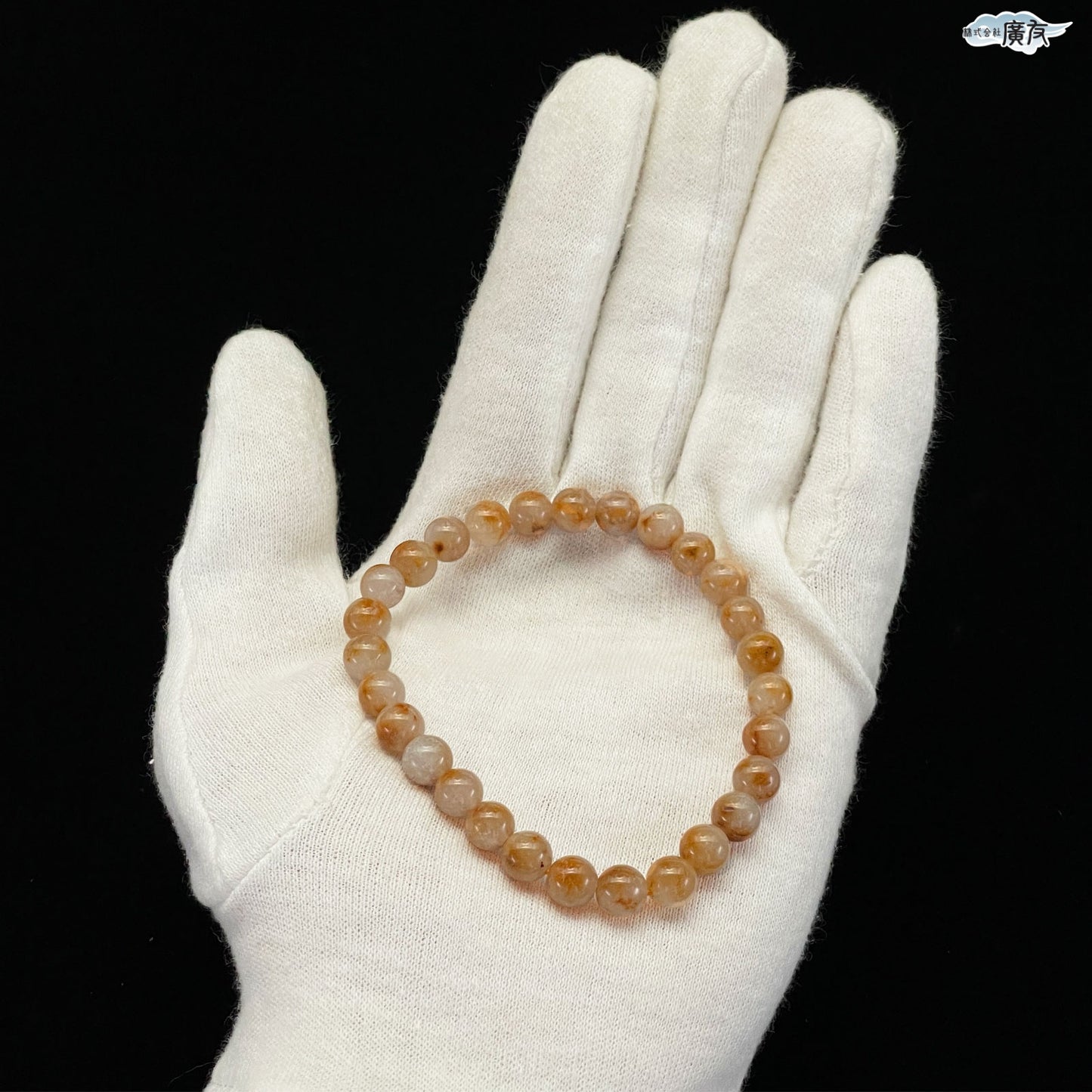 フラワールチルクォーツブレスレット6mm AB級 現物販売【紙箱付き】【新商品】
