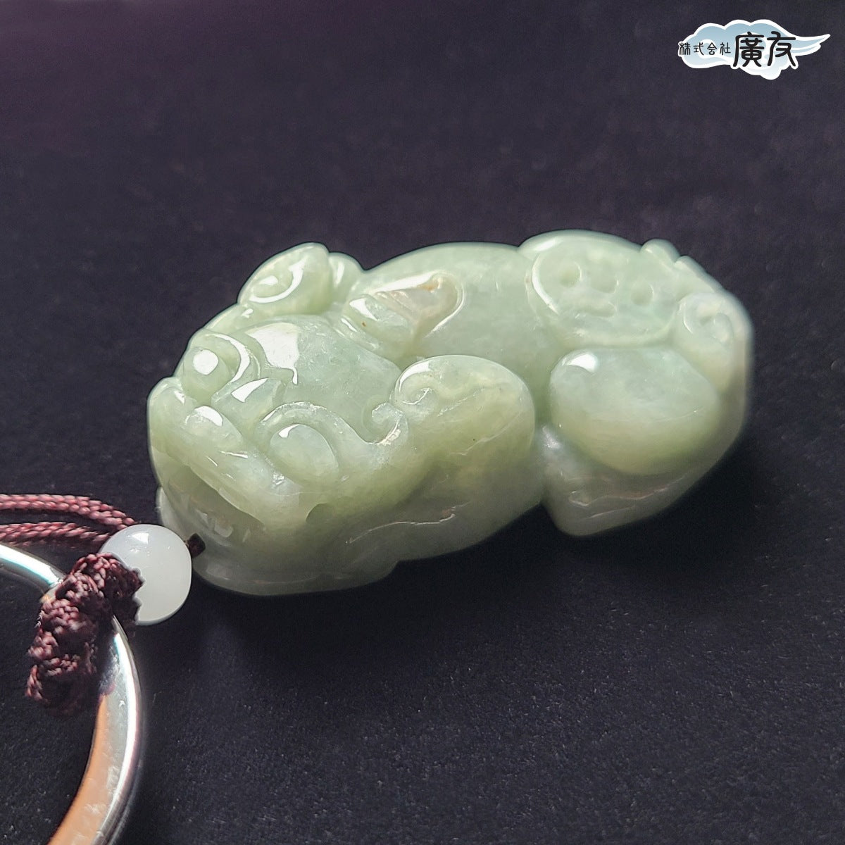 風水 根付け 高級 翡翠 貔貅 ヒキュウ【新商品】 – 株式会社廣友