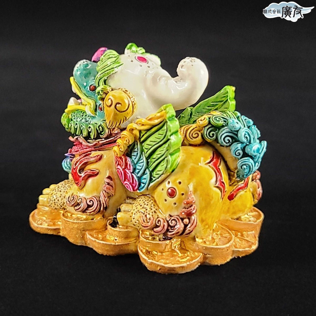 樹脂製ラッキーカラー「ヒキュウ」（ミニ）【再入荷新商品】