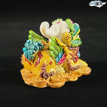 樹脂製ラッキーカラー「ヒキュウ」（ミニ）【再入荷新商品】