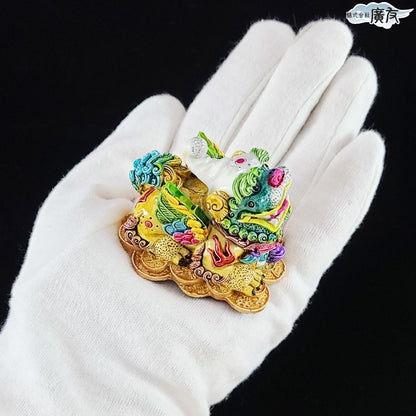 樹脂製ラッキーカラー「ヒキュウ」（ミニ）【再入荷新商品】