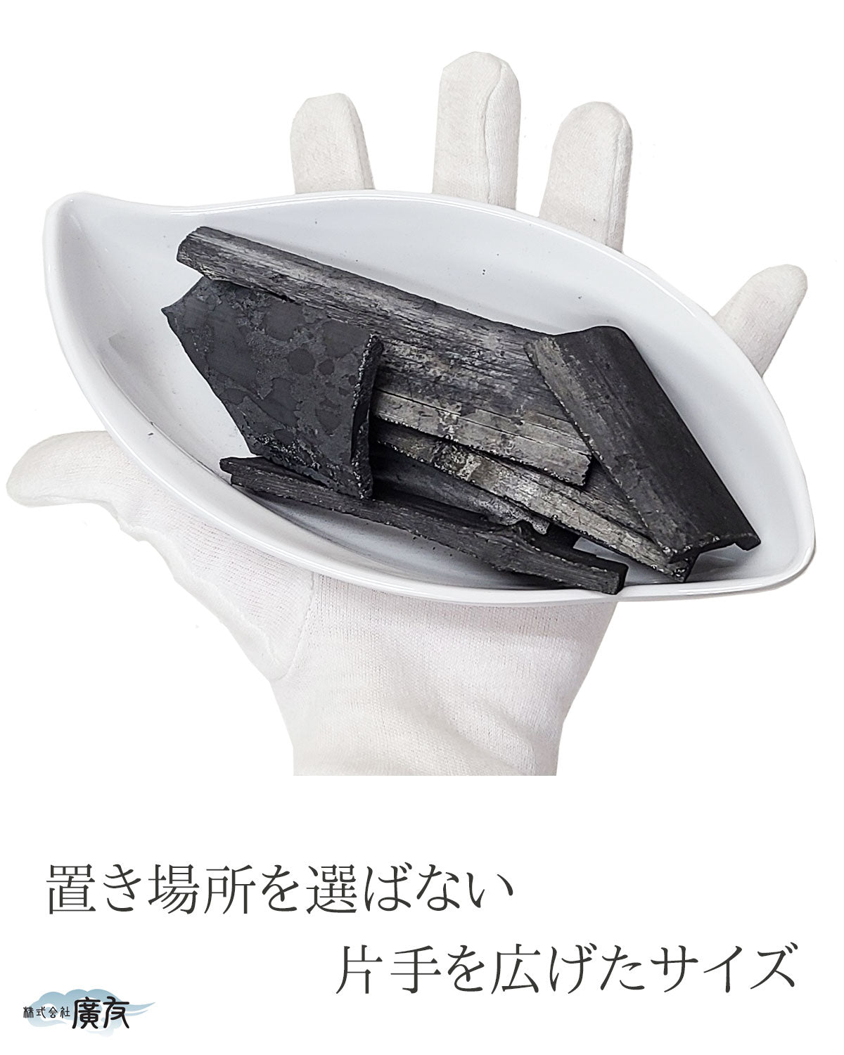 訳ありお徳用300g 殺気の方位に置き 空間を清める 風水の炭 返品交換不可●炭300g×1個●リーフ型容器×1個【新商品】