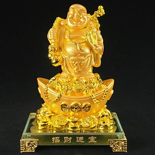 招財進宝布袋(金色)13番