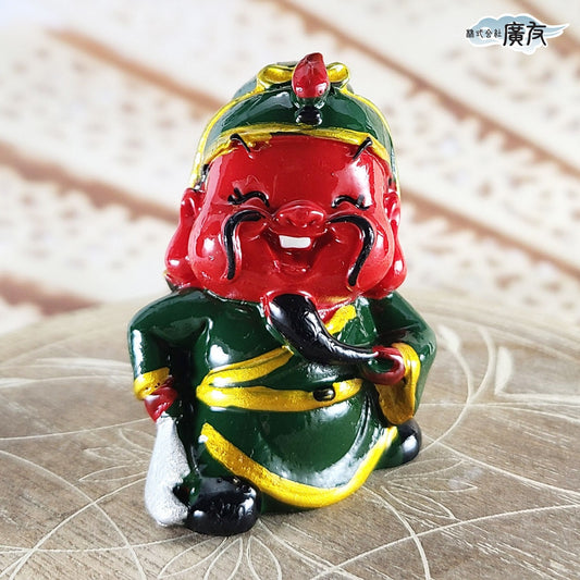商売繁盛の神様 樹脂製 関羽【新商品】