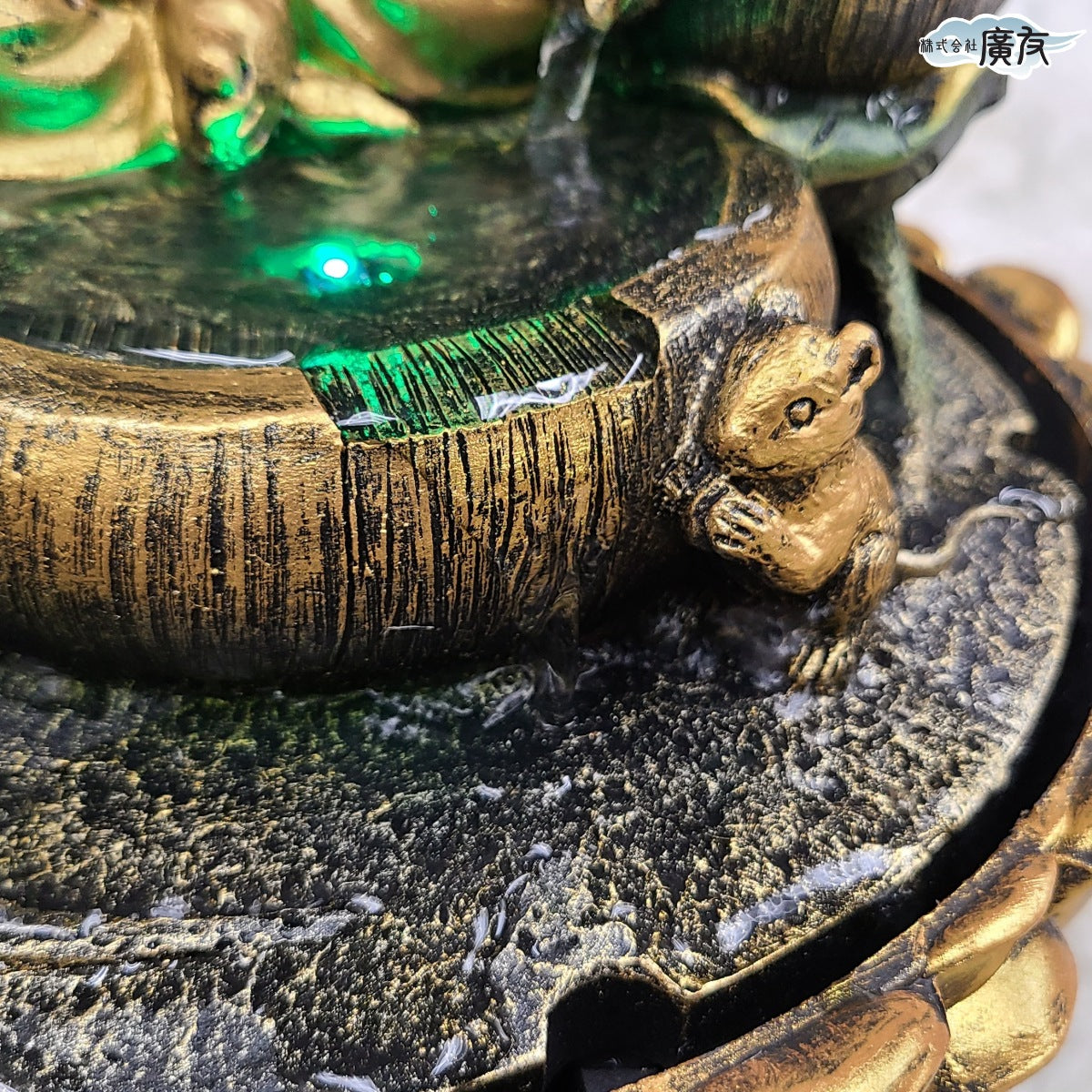 樹脂製 流水象神ガネーシャ噴水【5月特価商品】