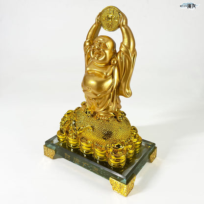ハッピーブッダ 財源広進布袋(金色) 11番