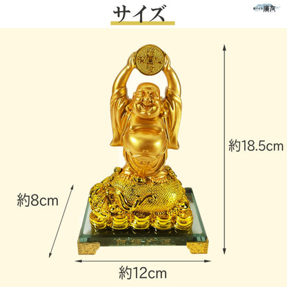 ハッピーブッダ 財源広進布袋(金色) 11番