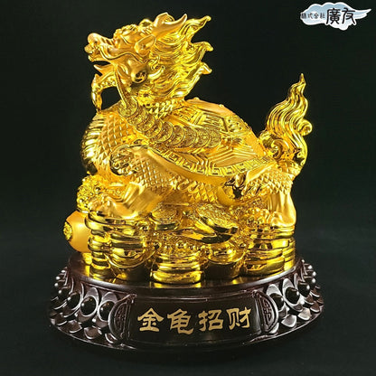 金亀招財龍亀 大