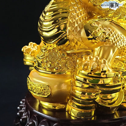 金亀招財龍亀 大
