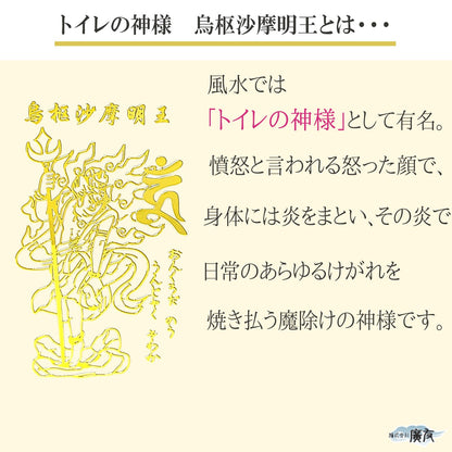 烏枢沙摩明王(うすさまみょうおう) お掃除ブラシ