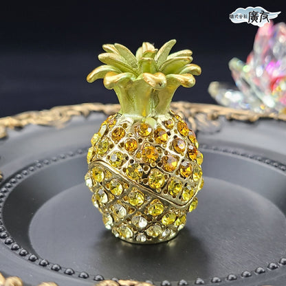 ラインストーン パイナップル 金色 小【新商品】
