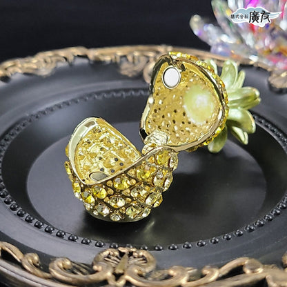 ラインストーン パイナップル 金色 小【新商品】