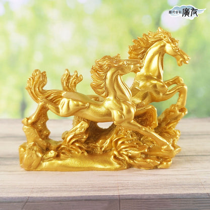 樹脂製 双馬(小)【新商品】