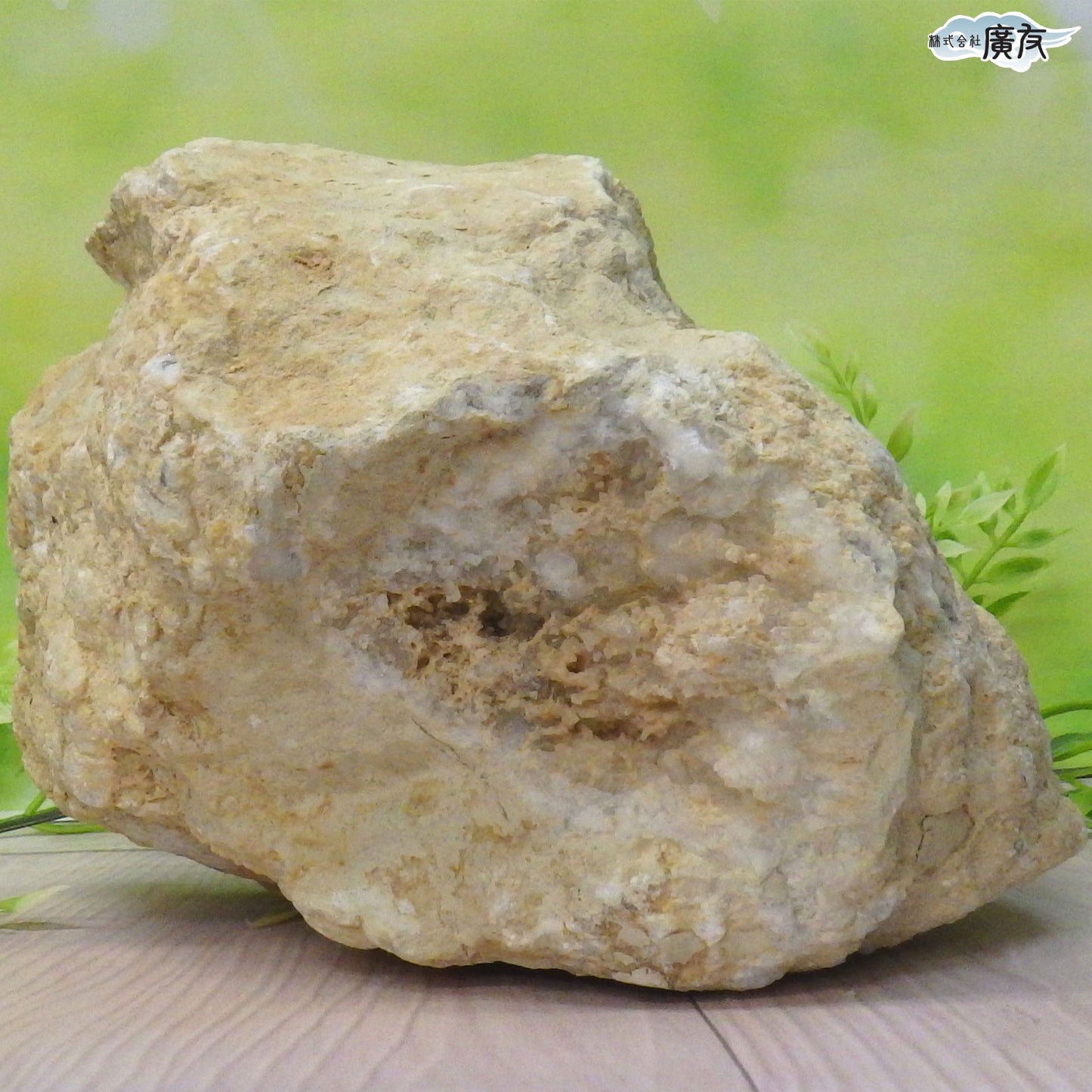 ホワイトアゲート （メノウ） 原石 ジオード2200g 現物販売【新商品】