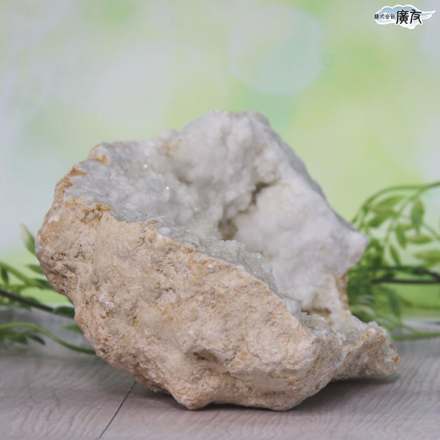 ホワイトアゲート （メノウ） 原石 ジオード1087g 現物販売【新商品】