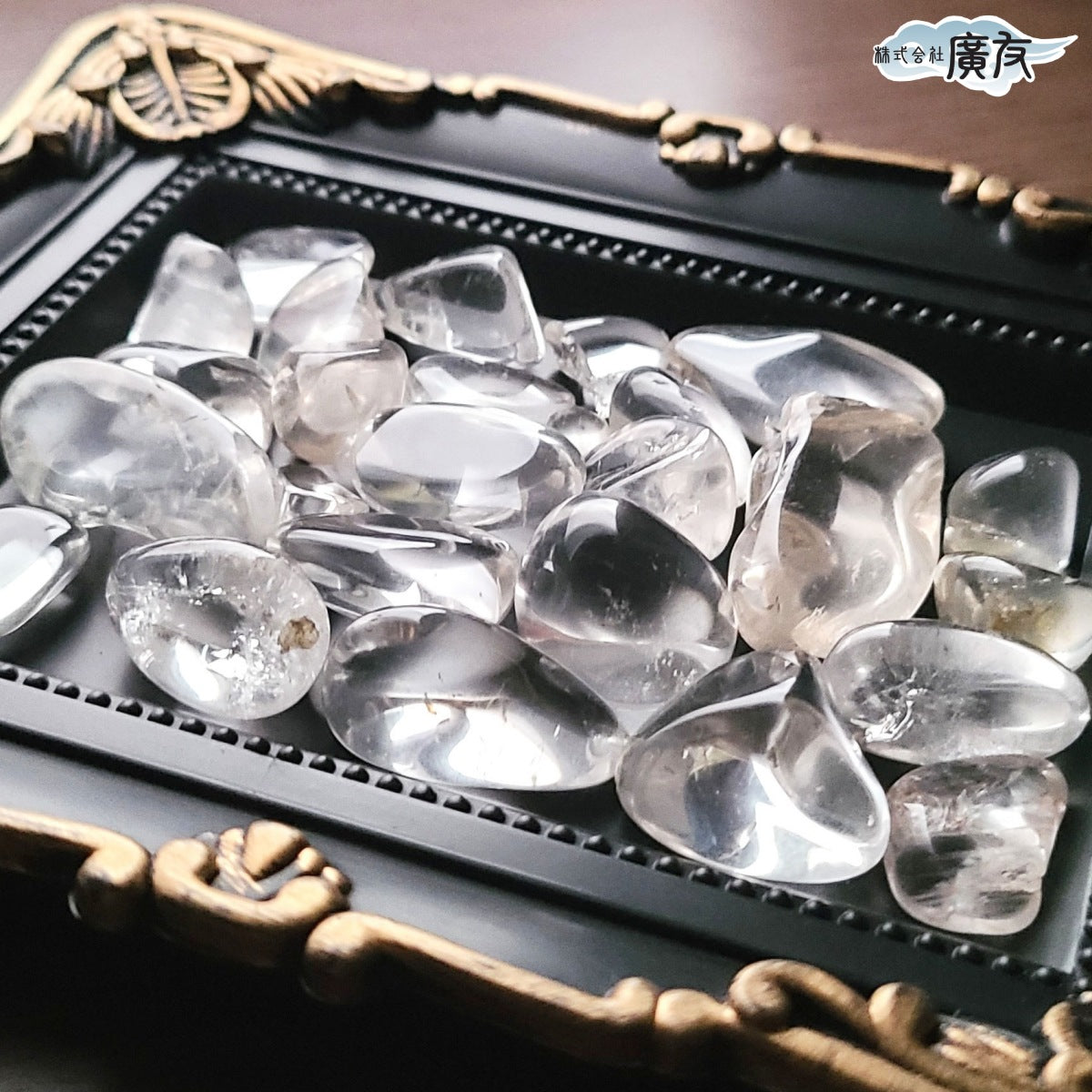 高級天然水晶 タンブル 大粒 さざれ 100g【新商品】