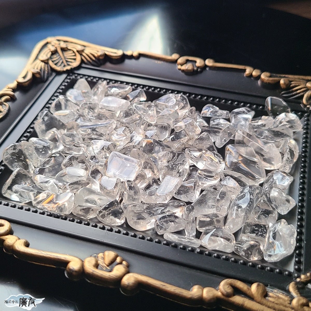 高級天然水晶 タンブル 中粒 さざれ 100g【新商品】