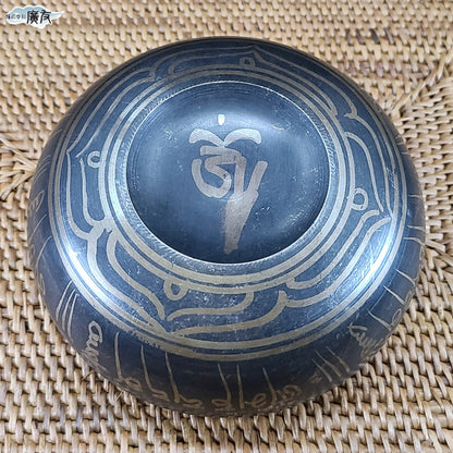 シンギングボール(瞑想鈴)木製スティック・天然水晶さざれ100g付【新商品】