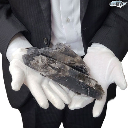 モリオン 黒水晶 原石1385g 現物販売【新商品】