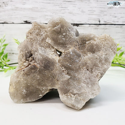 モリオン 黒水晶 原石919g 台付き 現物販売【新商品】