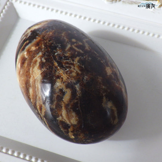 オパール115g 握り石 現品限り 白色巾着付き【新商品】