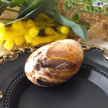 オパール43g 握り石 現品限り 白色巾着付き【新商品】