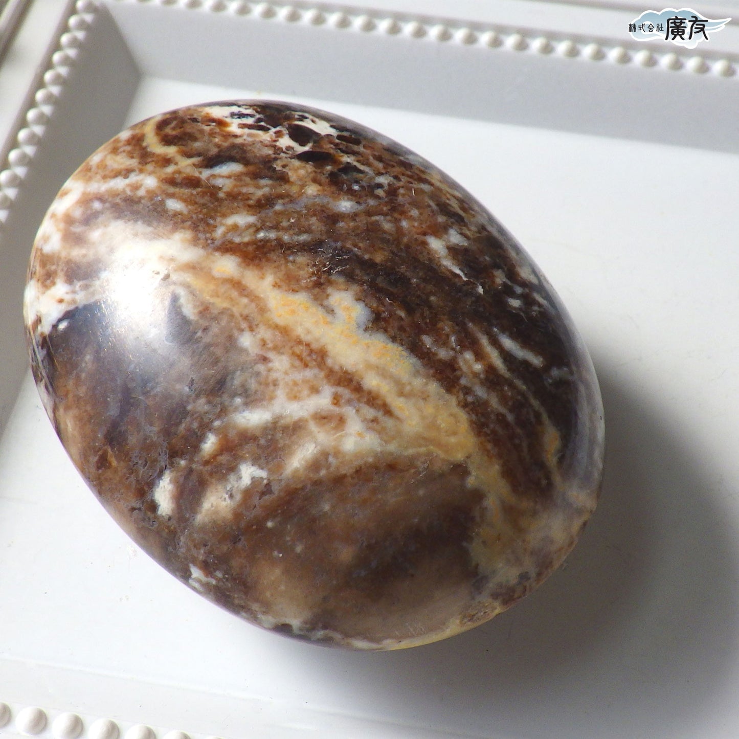 オパール65g 握り石 現品限り 白色巾着付き【新商品】