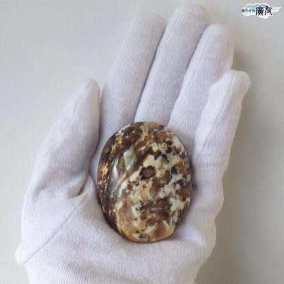 オパール65g 握り石 現品限り 白色巾着付き【新商品】