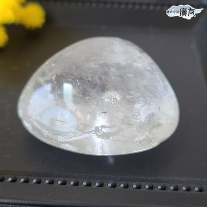 水晶握り石45g-2 現物販売 金色巾着付【新商品】