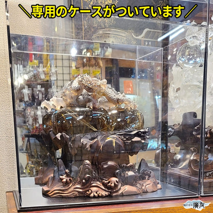 スモーキークォーツ太陽放射ルチル大龍 現物販売 (廣友)【新商品】