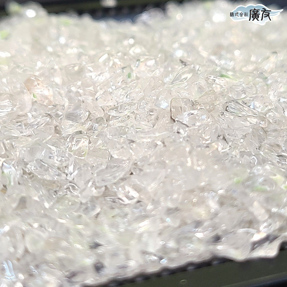 天然水晶 タンブル(小粒)（さざれ）（100g）