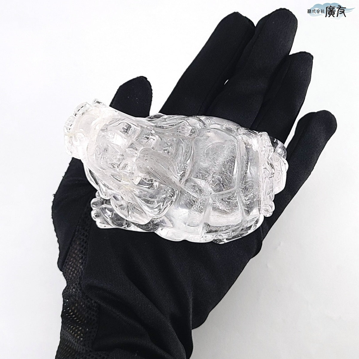 天然水晶 龍亀 中 現物販売【新商品】